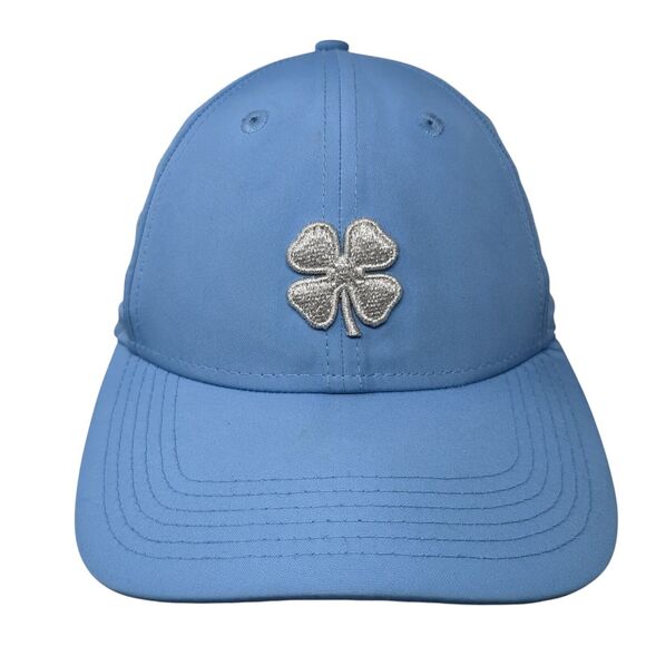 Black Clover Toggle Back Hat Blue One Size Adjustable Solid Live Lucky - Picture 1 of 9
